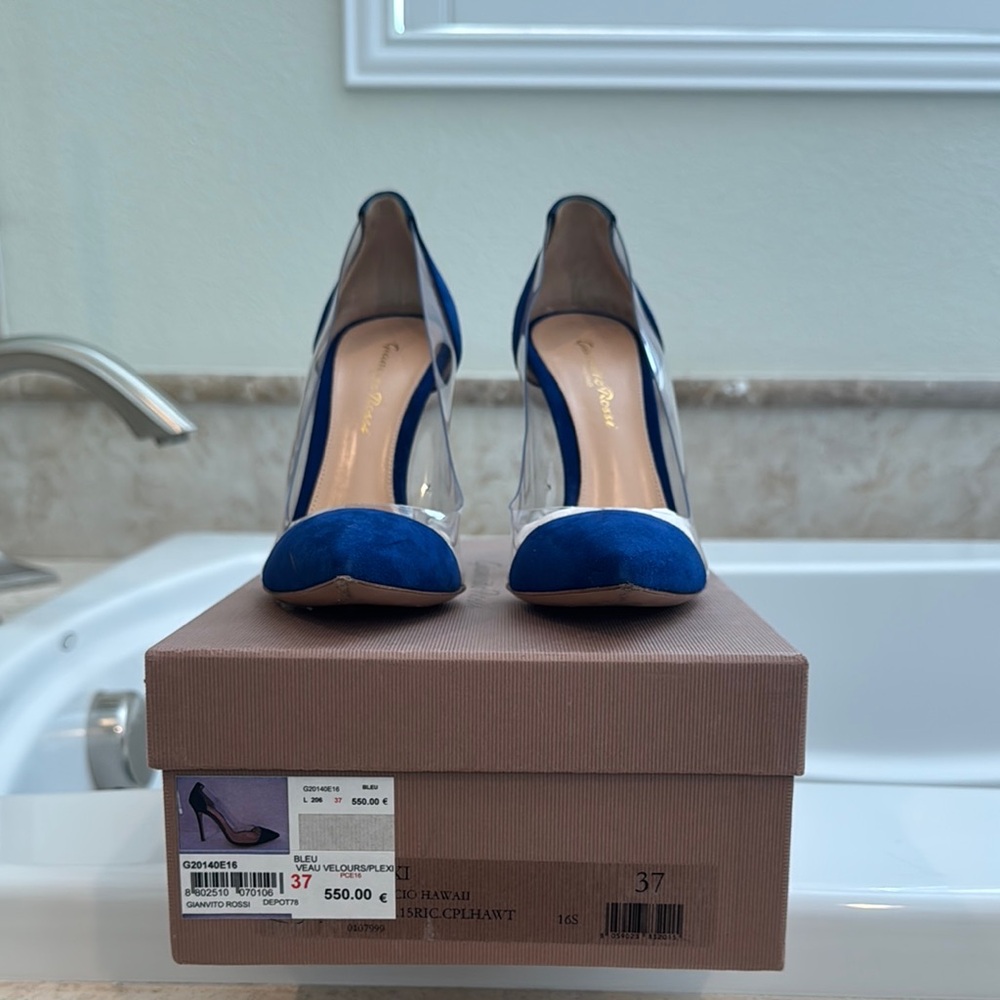 Gianvito Rossi Blue Women's Shoes